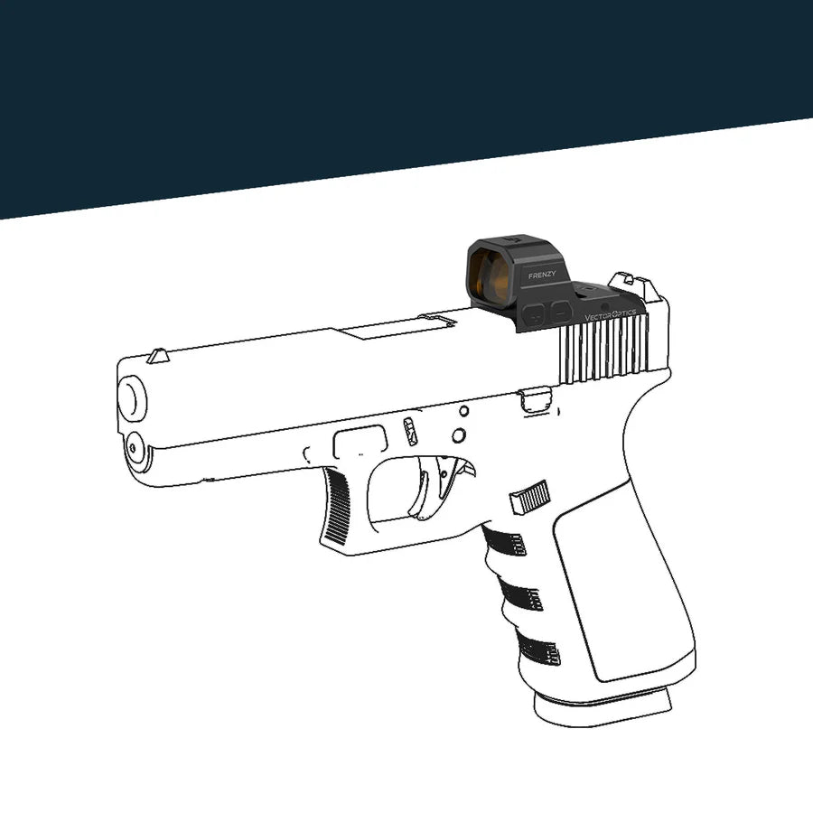 Vector Optics Frenzy 1x16x21 Glock MOS pistolei