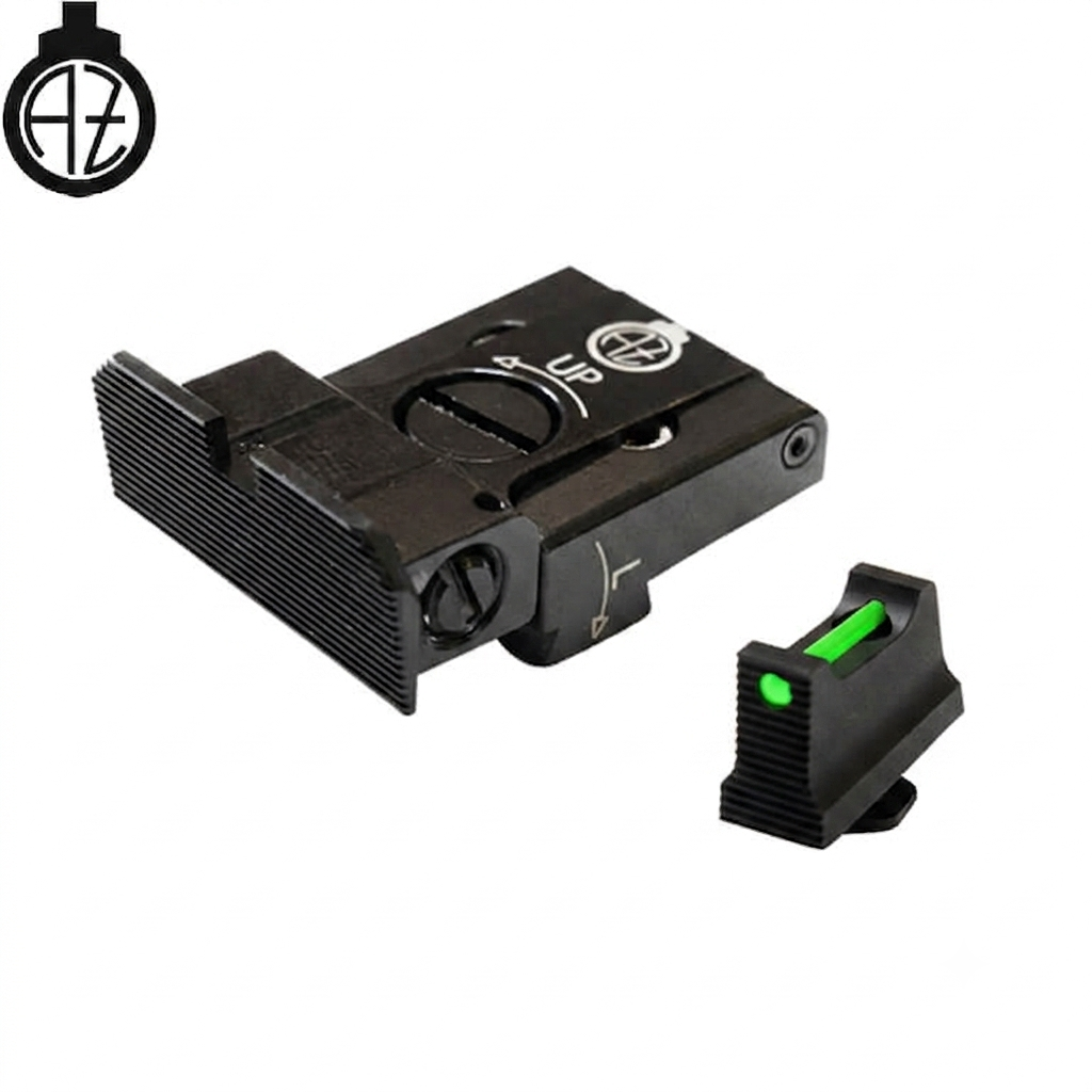 Walther PDP zemi regulējami mehāniskie tēmēkļi ar optisko šķiedru | tips