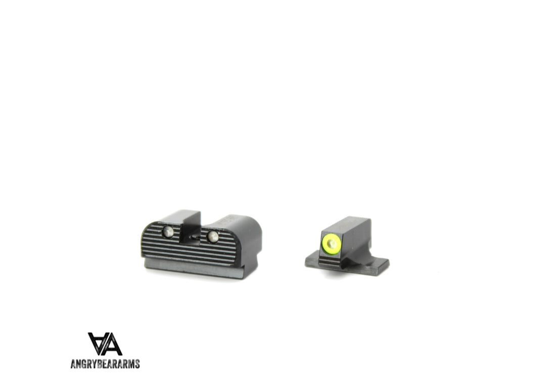 CZ P-09 NOCTURNE nakts tēmēkļi ar tritiju | tips B