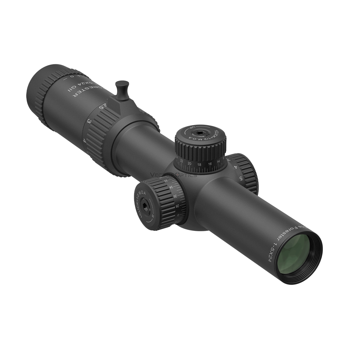 Vector Optics Forester 1-5x24SFP GenII šautenes tēmēklis