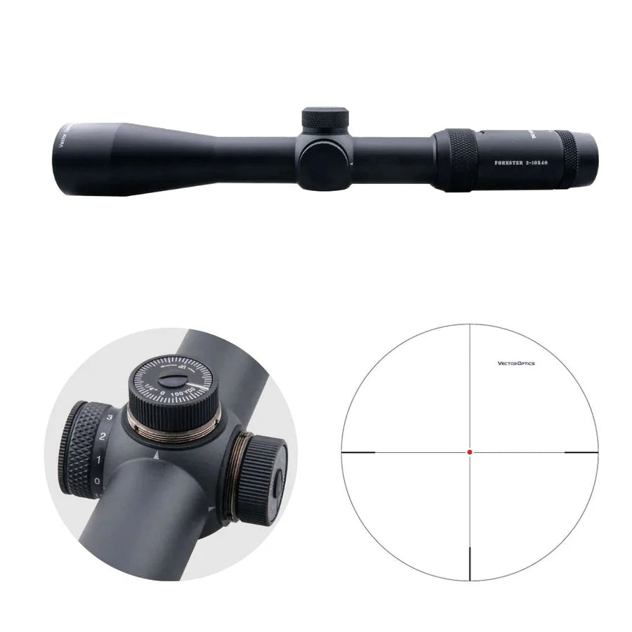 Vector Optics Forester 2-10x40SFP šautenes tēmeklis