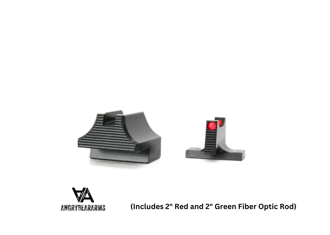 HK USP tall sport sights with fiber optics