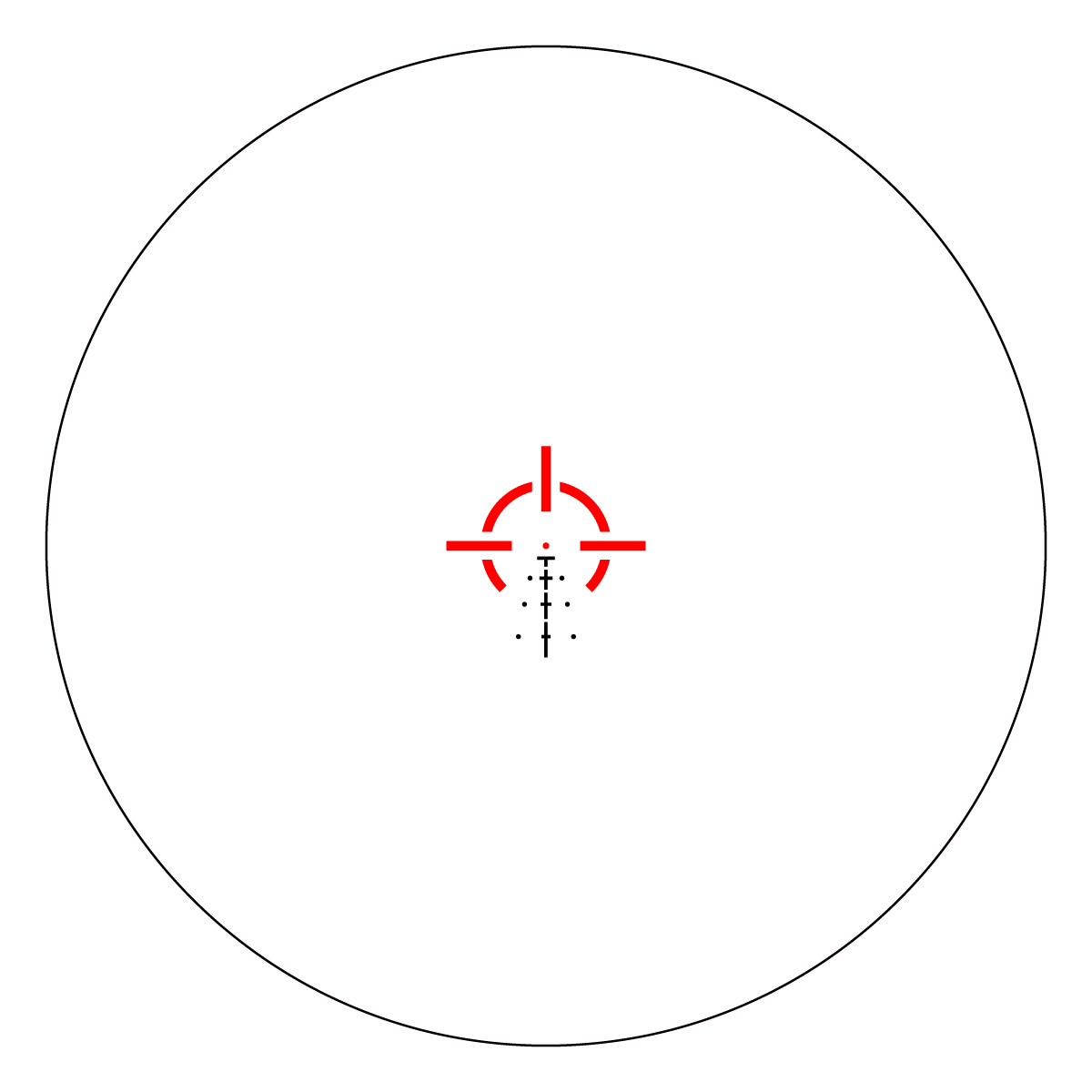Vector Optics Paragon 3x18 ultra compact prism šautenes tēmeklis Vector Optics