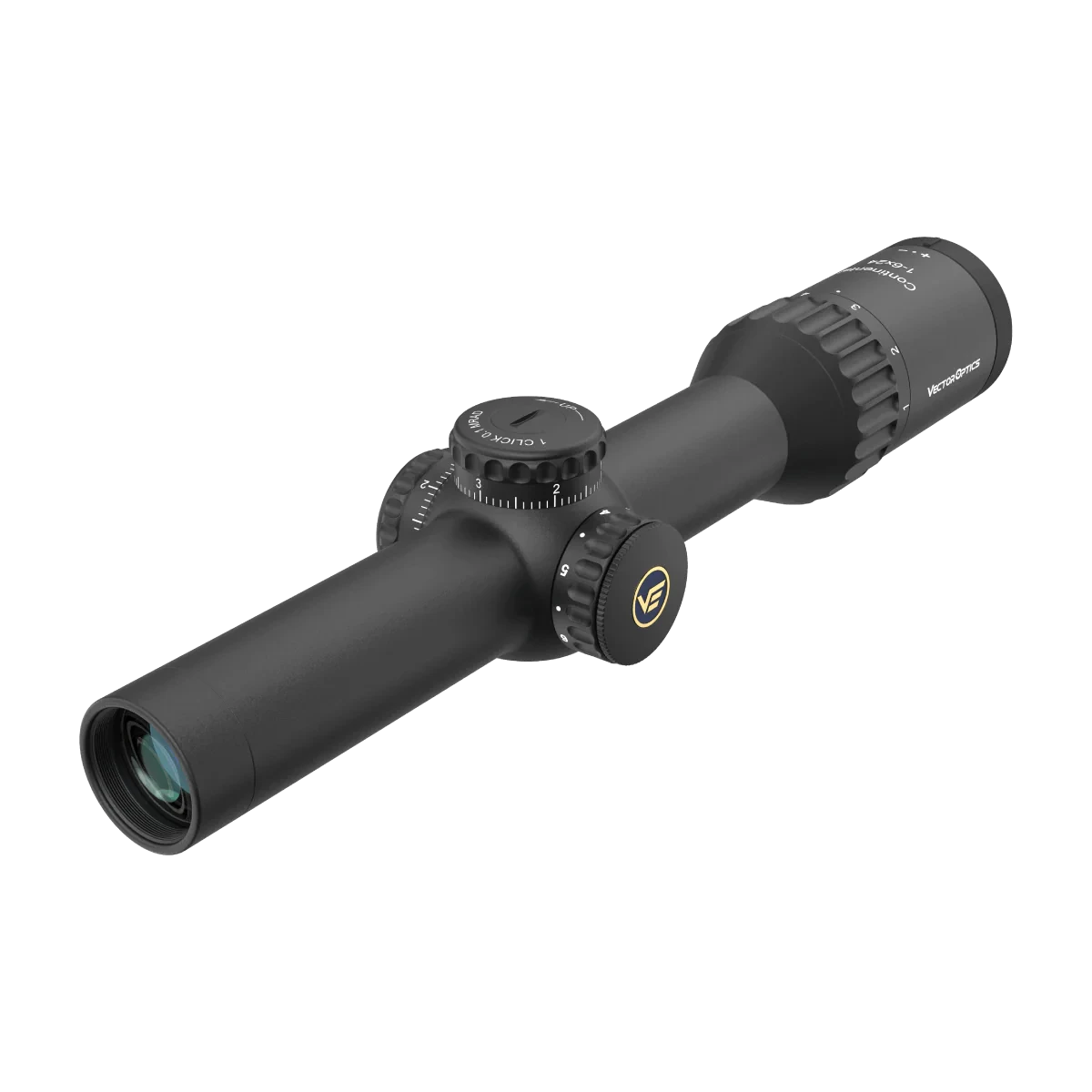 Vector Optics Continental x6 1-6x24i Fiber šautenes tēmeklis Vector Optics