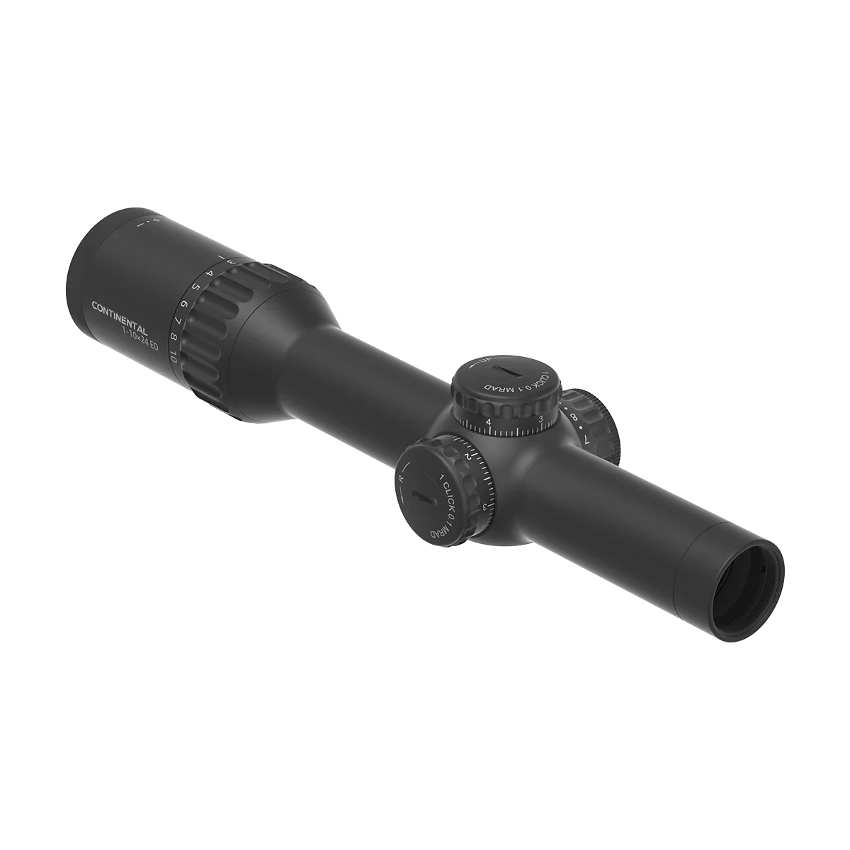 Vector Optics Continental 1-10x24i ED Fiber šautenes tēmeklis Vector Optics