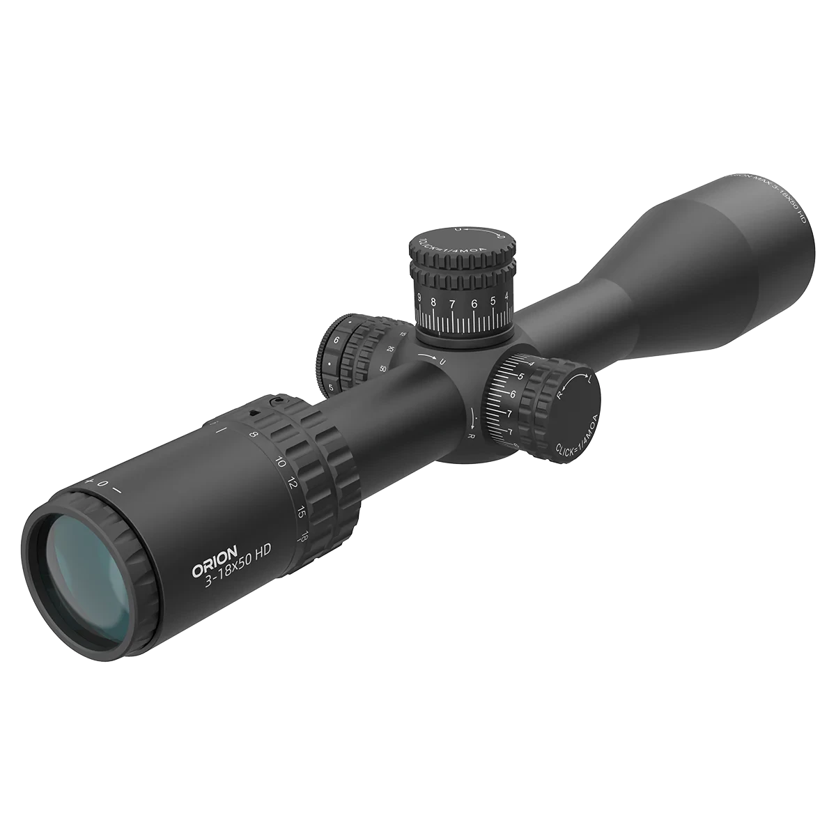 Vector Optics Orion Pro MAX 3-18x50 HD SFP šautenes tēmeklis Vector Optics