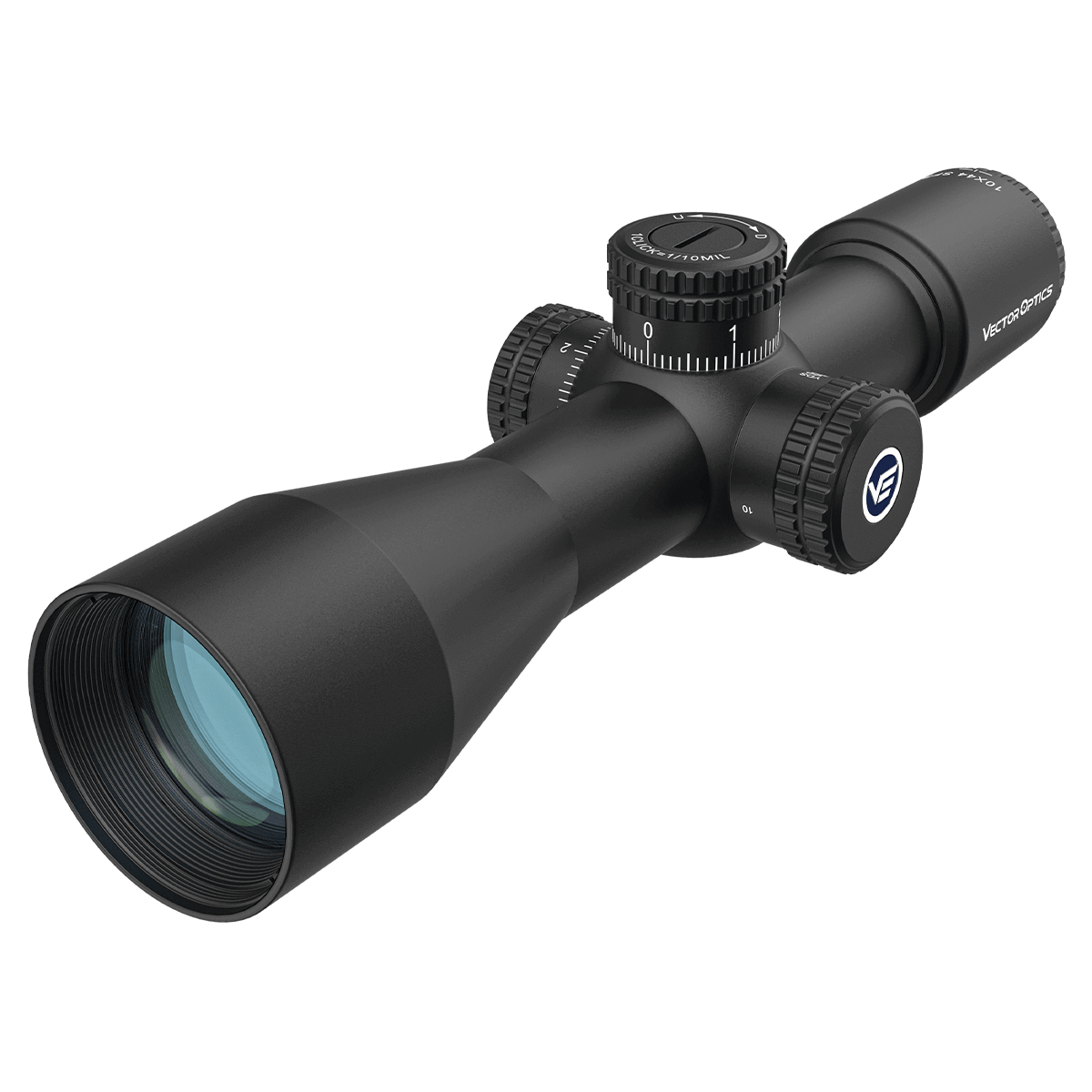 Vector Optics Veyron 10x44 SFP kompakts šautenes tēmeklis Vector Optics
