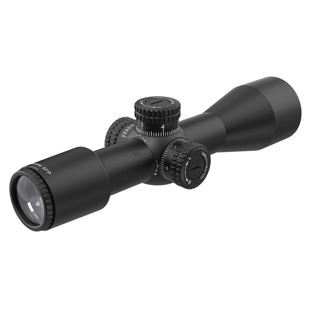 Vector Optics Veyron 10x44 SFP kompakts šautenes tēmeklis Vector Optics