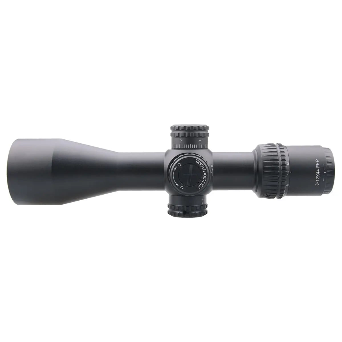 Vector Optics Veyron 3-12x44 FFP kompakts šautenes tēmēklis Vector Optics