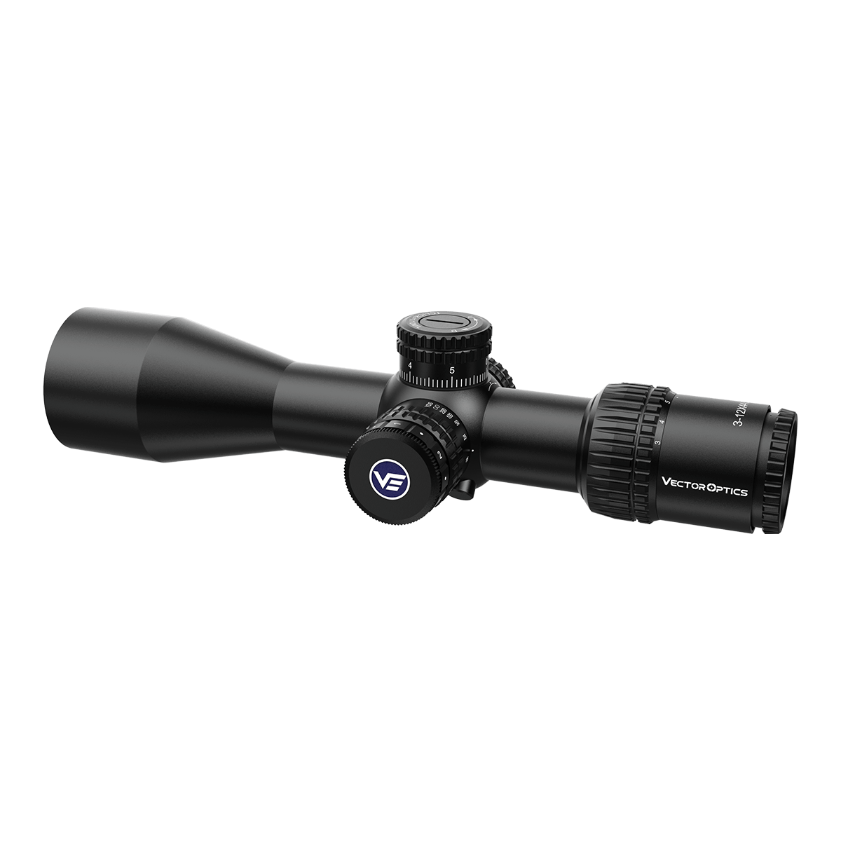 Vector Optics Veyron 3-12x44IR SFP kompakts šautenes tēmēklis Vector Optics