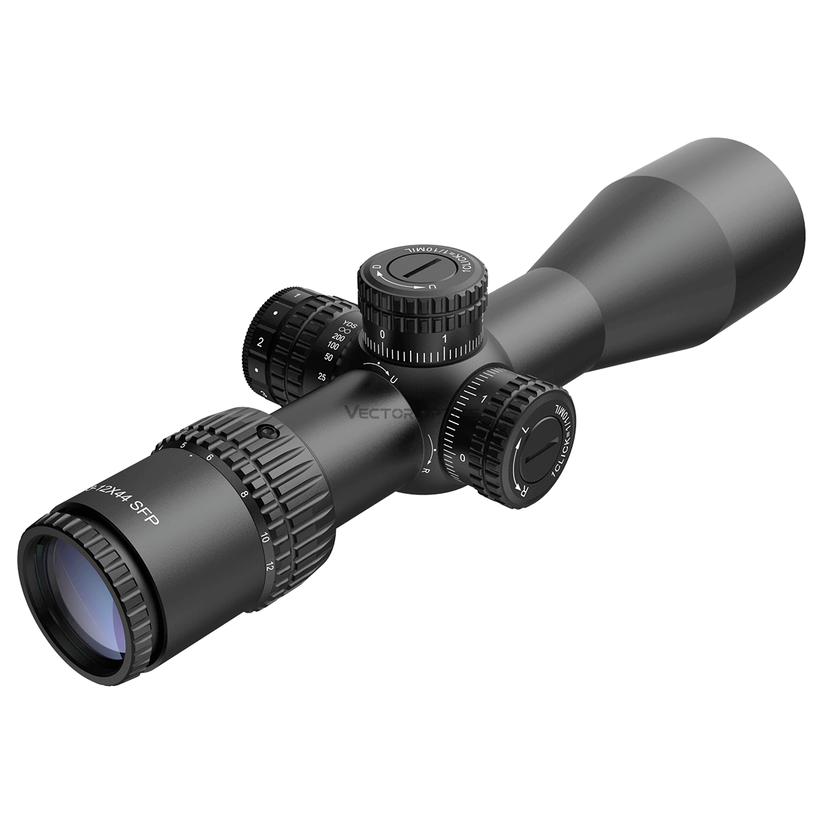 Vector Optics Veyron 3-12x44IR SFP kompakts šautenes tēmēklis Vector Optics