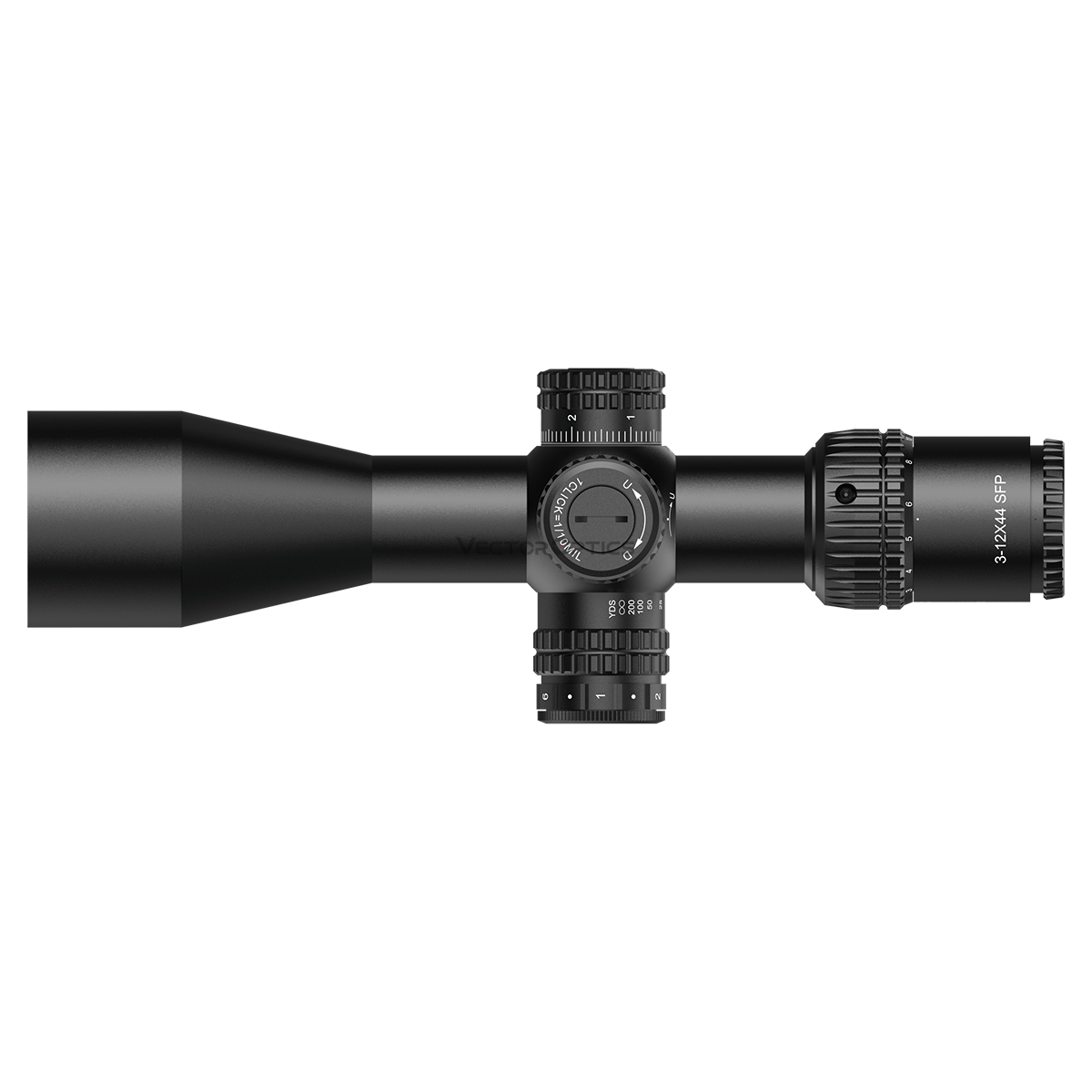Vector Optics Veyron 3-12x44IR SFP kompakts šautenes tēmēklis Vector Optics