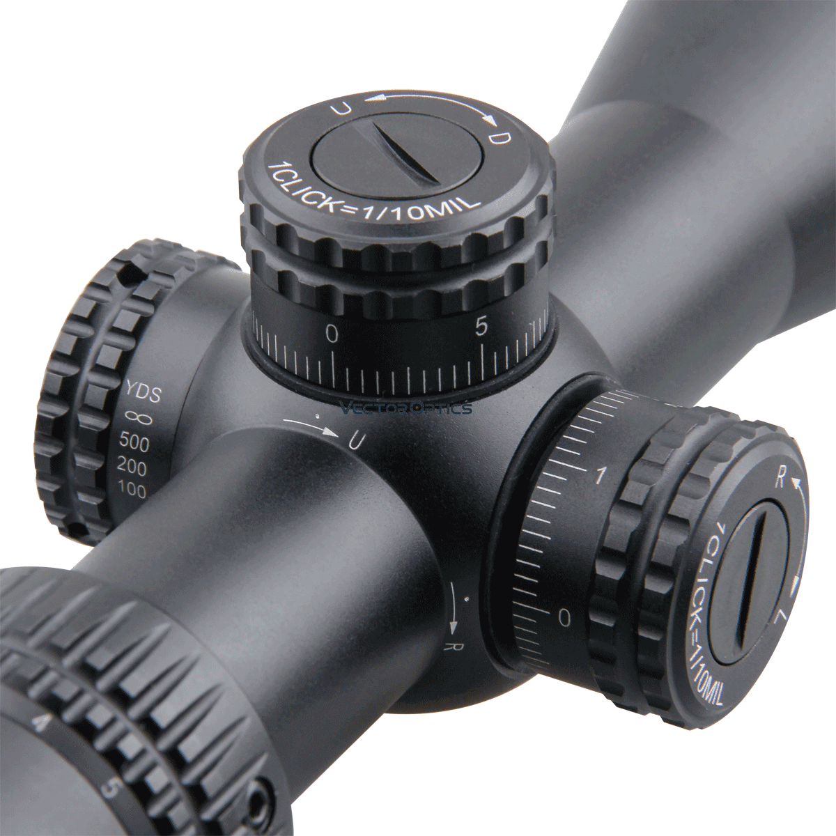 Vector Optics Veyron 3-12x44 SFP kompakts šautenes tēmeklis Vector Optics