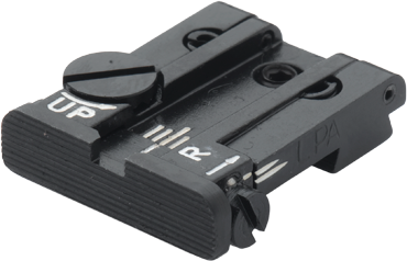 Browning Hi-Power regulējams aizmugurējais tēmēklis | blank