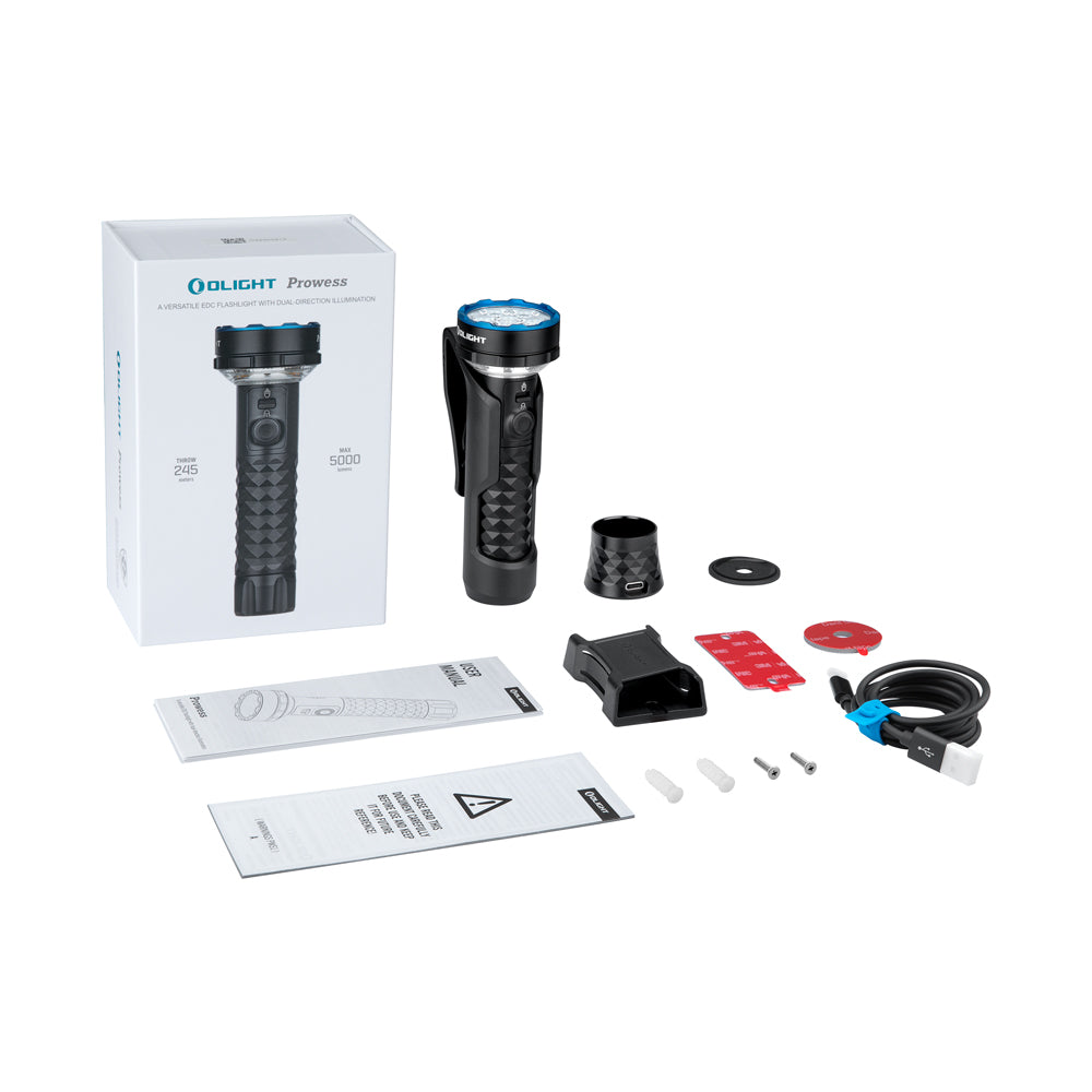 Olight Prowess | lukturis ar divvirzienu apgaismojumu | 5.000 lm