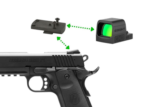 Finally in stock: red dot mounts for Hämmerli Forge H1