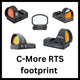 Kolimatori ar C-More RTS footprint