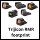 Kolimatori ar Trijicon RMR footprint