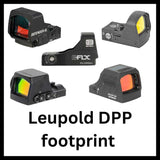 Kolimatori ar Leupold DPP footprint