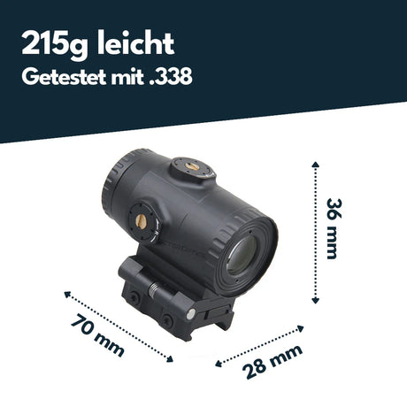Vector Optics Paragon 3x18 palielinātājs Micro