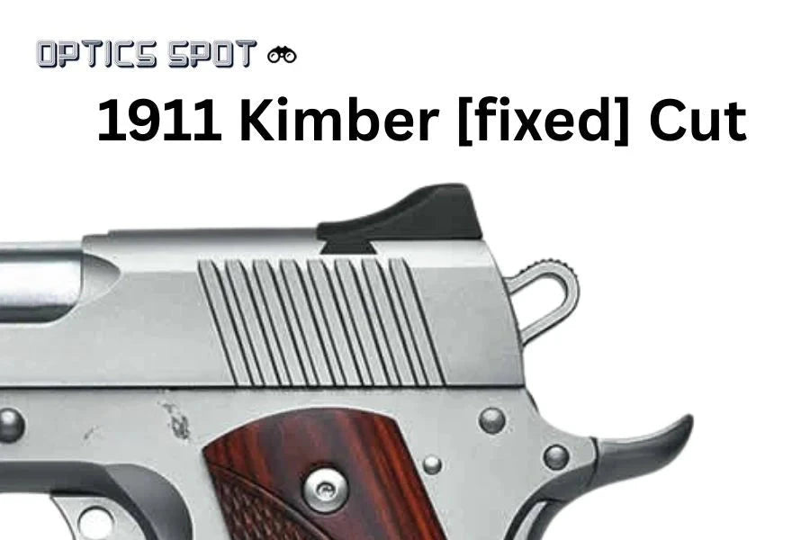 1911 [Kimber Fixed Cut] kolimatora stiprinājums | type S [RMSc DPP K-series footprint]