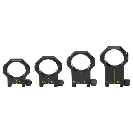 30mm optikas stiprināšanas gredzeni | Picatinny bāze ar skrūves uzgriezni