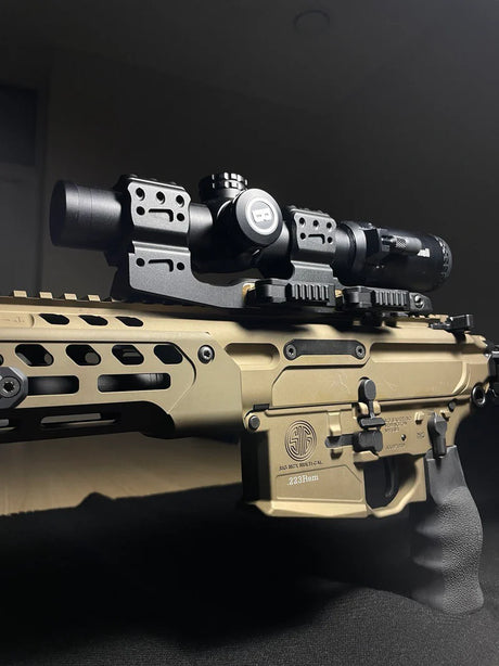 34mm scope mount cantilever | Picatinny QD Ergo bāze - Medium