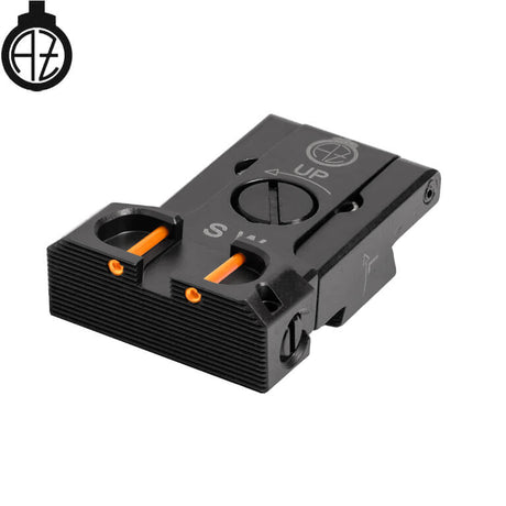CZ Shadow 2 regulējams aizmugurējais tēmēklis ar optisko šķiedru