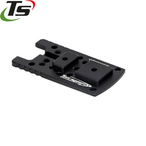 Beretta [92X 92XI 92 GTS 92X RDO M9A4] adaptera plāksne | tips B [RMR & RTS footprint]