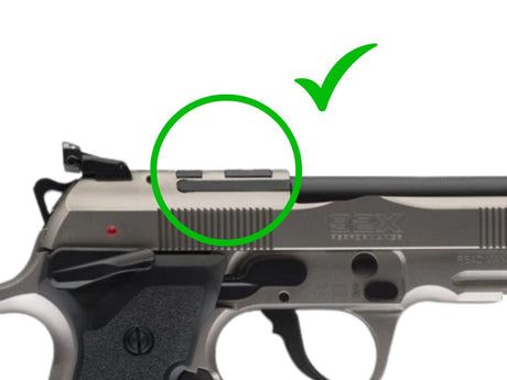 Beretta [92X 92XI 92 GTS 92X RDO M9A4] adaptera plāksne | Trijicon RMR footprint