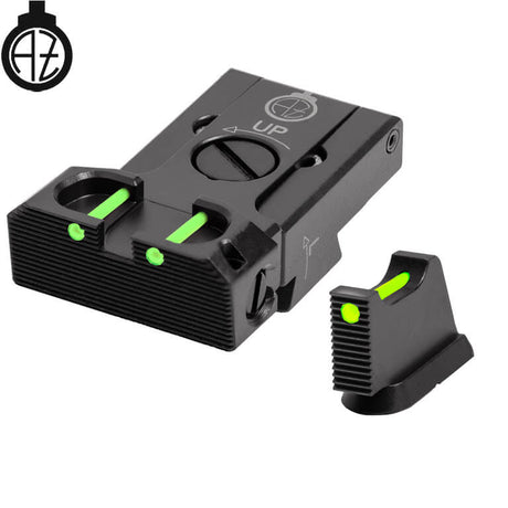 CZ 75B, CZ P-01, CZ 75 SP-01 regulējami mehāniskie tēmēkļi ar optisko šķiedru | tips B Zendl