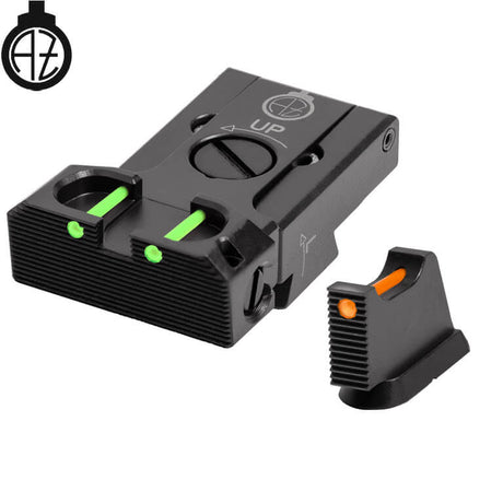 CZ 75B, CZ P-01, CZ 75 SP-01 regulējami mehāniskie tēmēkļi ar optisko šķiedru | tips B Zendl
