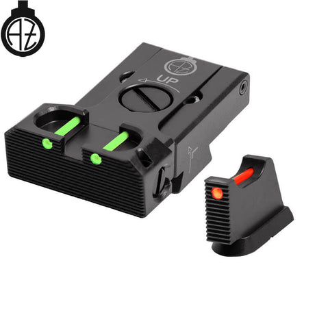 CZ 75B, CZ P-01, CZ 75 SP-01 regulējami mehāniskie tēmēkļi ar optisko šķiedru | tips B Zendl