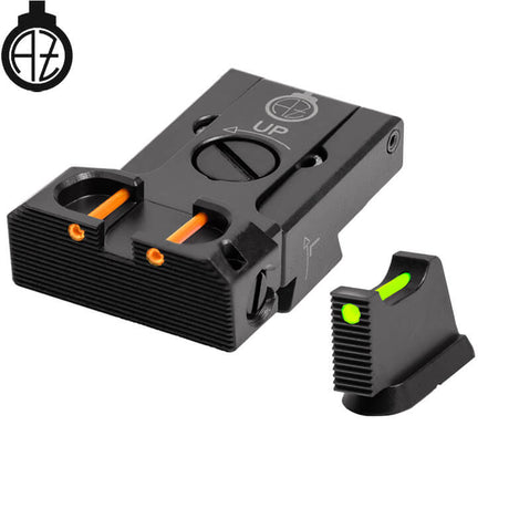 CZ 75B, CZ P-01, CZ 75 SP-01 regulējami mehāniskie tēmēkļi ar optisko šķiedru | tips B Zendl
