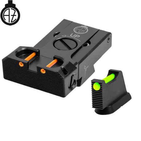 CZ 75B, CZ P-01, CZ 75 SP-01 regulējami mehāniskie tēmēkļi ar optisko šķiedru | tips B Zendl