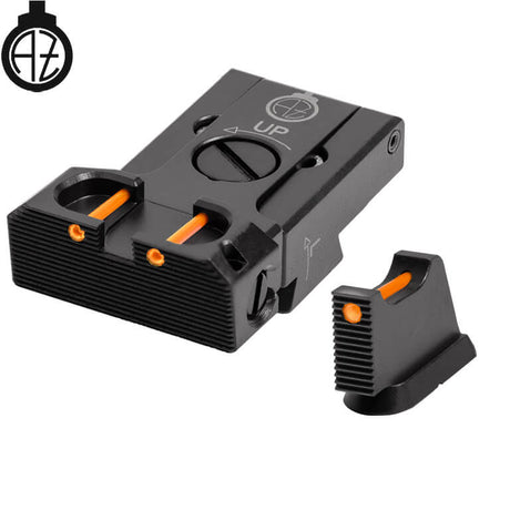 CZ 75B, CZ P-01, CZ 75 SP-01 regulējami mehāniskie tēmēkļi ar optisko šķiedru | tips B Zendl