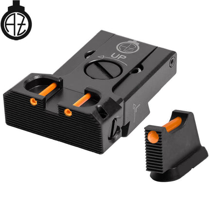 CZ 75B, CZ P-01, CZ 75 SP-01 regulējami mehāniskie tēmēkļi ar optisko šķiedru | tips B Zendl