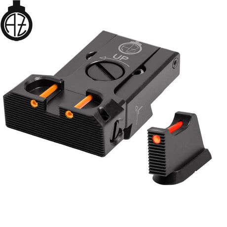 CZ 75B, CZ P-01, CZ 75 SP-01 regulējami mehāniskie tēmēkļi ar optisko šķiedru | tips B Zendl