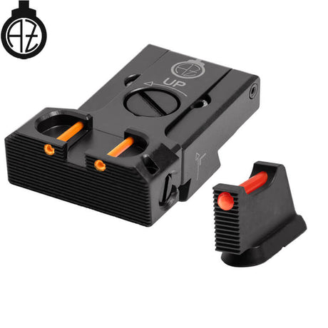 CZ 75B, CZ P-01, CZ 75 SP-01 regulējami mehāniskie tēmēkļi ar optisko šķiedru | tips B Zendl