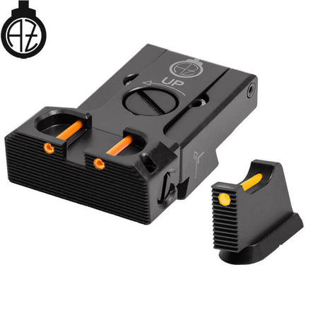 CZ 75B, CZ P-01, CZ 75 SP-01 regulējami mehāniskie tēmēkļi ar optisko šķiedru | tips B Zendl