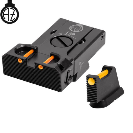 CZ 75B, CZ P-01, CZ 75 SP-01 regulējami mehāniskie tēmēkļi ar optisko šķiedru | tips B Zendl