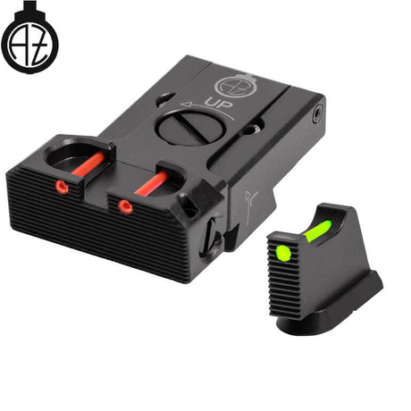 CZ 75B, CZ P-01, CZ 75 SP-01 regulējami mehāniskie tēmēkļi ar optisko šķiedru | tips B Zendl