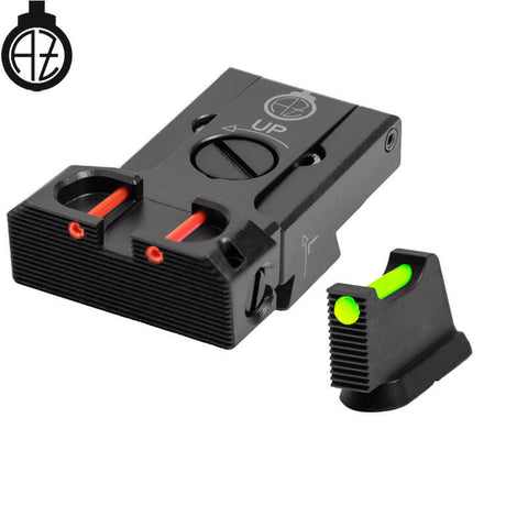 CZ 75B, CZ P-01, CZ 75 SP-01 regulējami mehāniskie tēmēkļi ar optisko šķiedru | tips B Zendl
