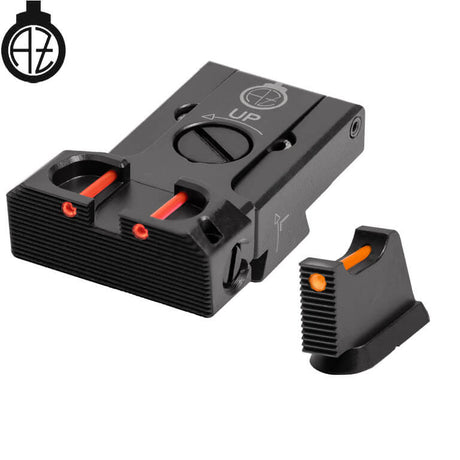 CZ 75B, CZ P-01, CZ 75 SP-01 regulējami mehāniskie tēmēkļi ar optisko šķiedru | tips B Zendl