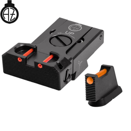 CZ 75B, CZ P-01, CZ 75 SP-01 regulējami mehāniskie tēmēkļi ar optisko šķiedru | tips B Zendl