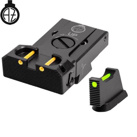 CZ 75B, CZ P-01, CZ 75 SP-01 regulējami mehāniskie tēmēkļi ar optisko šķiedru | tips B Zendl