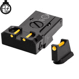 CZ 75B, CZ P-01, CZ 75 SP-01 regulējami mehāniskie tēmēkļi ar optisko šķiedru | type B Zendl