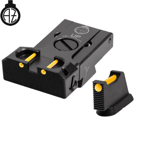 CZ 75B, CZ P-01, CZ 75 SP-01 regulējami mehāniskie tēmēkļi ar optisko šķiedru | tips B Zendl