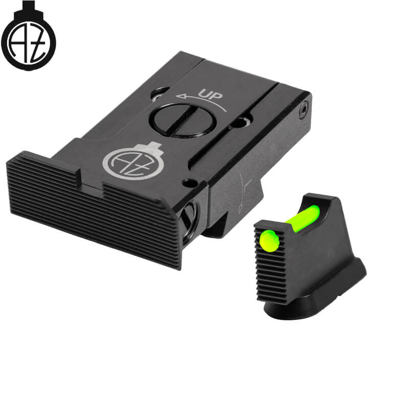 CZ 75B, CZ P-01, CZ 75 SP-01 regulējami mehāniskie tēmēkļi ar optisko šķiedru | tips A 