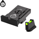 CZ 75B, CZ P-01, CZ 75 SP-01 regulējami mehāniskie tēmēkļi ar optisko šķiedru | tips A 
